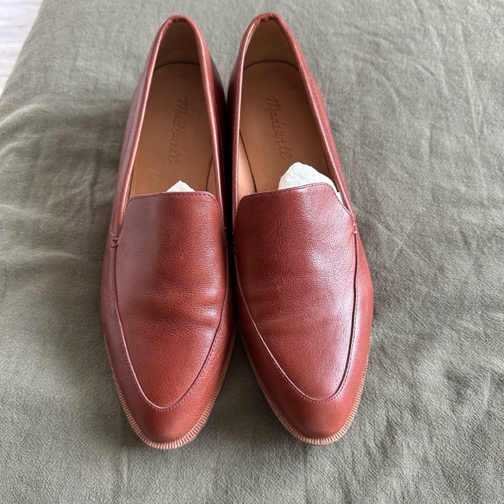 Leather Madewell loafers